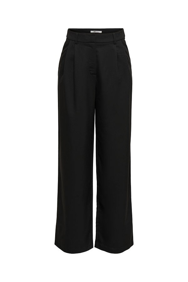 ONLBOLETTE MW WIDE PLEAT PANT TLR - ΜΑΥΡΟ