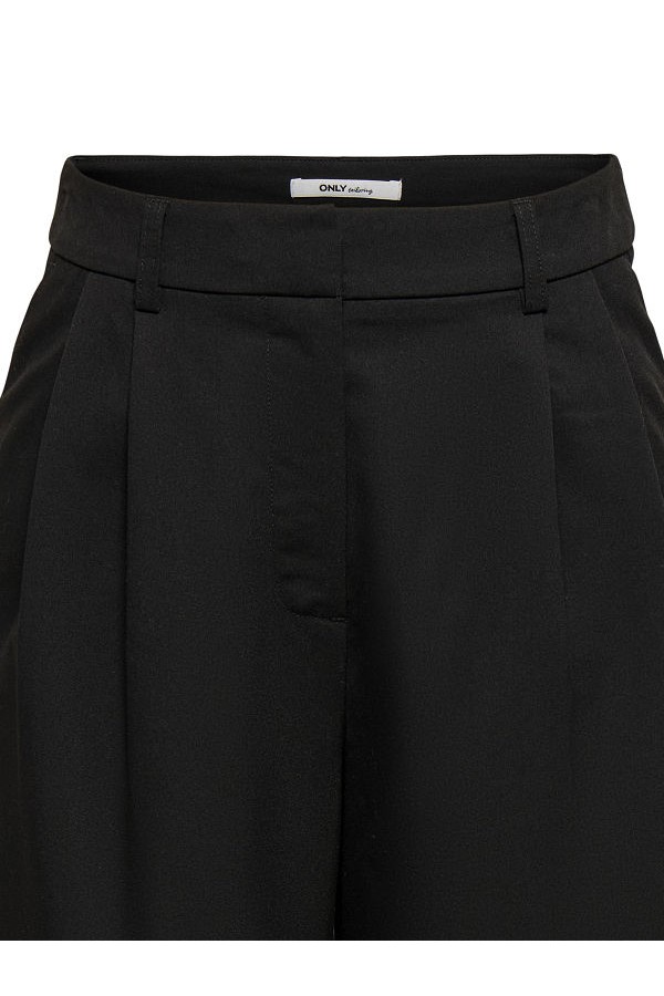 ONLBOLETTE MW WIDE PLEAT PANT TLR - ΜΑΥΡΟ