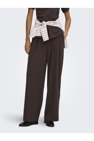 ONLBANG PLEAT WIDE PANT JRS - ΚΑΦΕ
