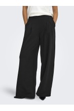 ONLBANG PLEAT WIDE PANT JRS - ΜΑΥΡΟ