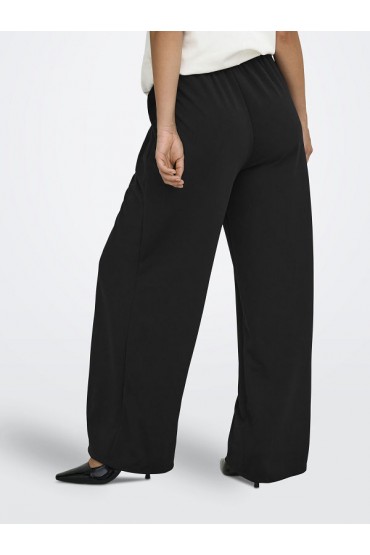 ONLBANG PLEAT WIDE PANT JRS - ΜΑΥΡΟ