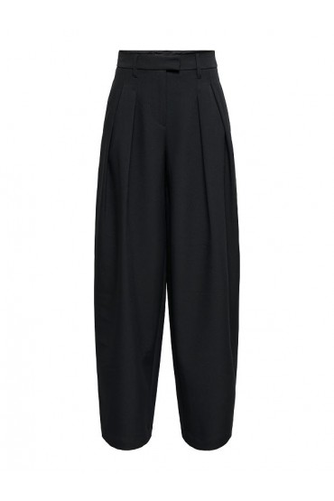 ONLKIRSY MW PLEAT BARREL PANT TLR - ΜΑΥΡΟ