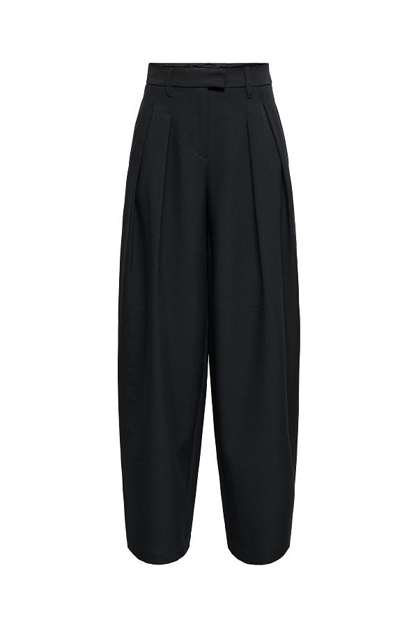 ONLKIRSY MW PLEAT BARREL PANT TLR - ΜΑΥΡΟ