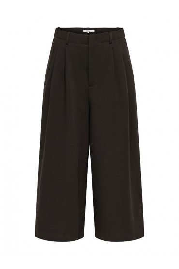 ONLLYON WIDE LEG CULOTTE PANT PNT - ΚΑΦΕ