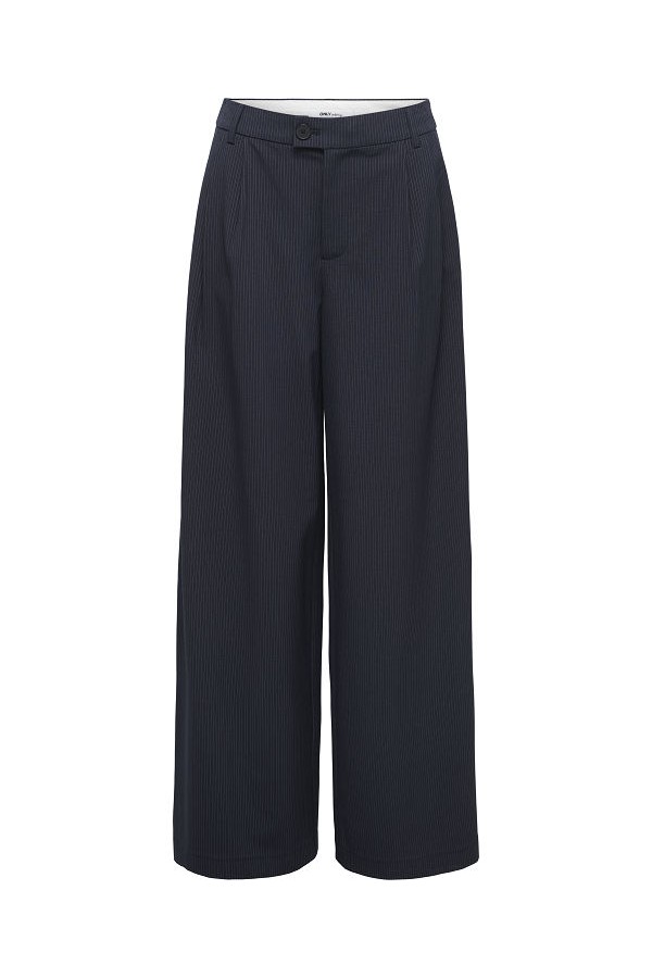 ONLNELIA MW X-WIDE PLEAT PANT TLR - ΜΠΛΕ