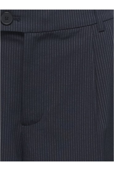 ONLNELIA MW X-WIDE PLEAT PANT TLR - ΜΠΛΕ