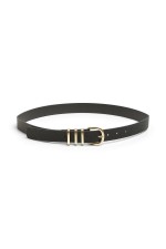 PCLEA JEANS BELT NOOS WB PU - ΚΙΤΡΙΝΟ