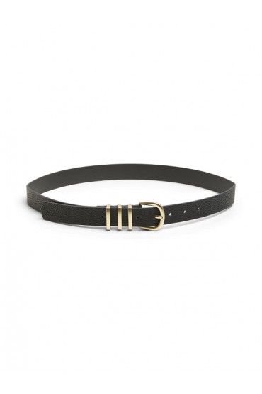 PCLEA JEANS BELT NOOS WB PU - ΚΙΤΡΙΝΟ