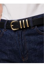 PCLEA JEANS BELT NOOS WB PU - ΚΙΤΡΙΝΟ