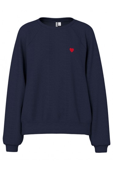 PCGRETA LSEMB UB SWEAT NOOS - ΜΠΛΕ