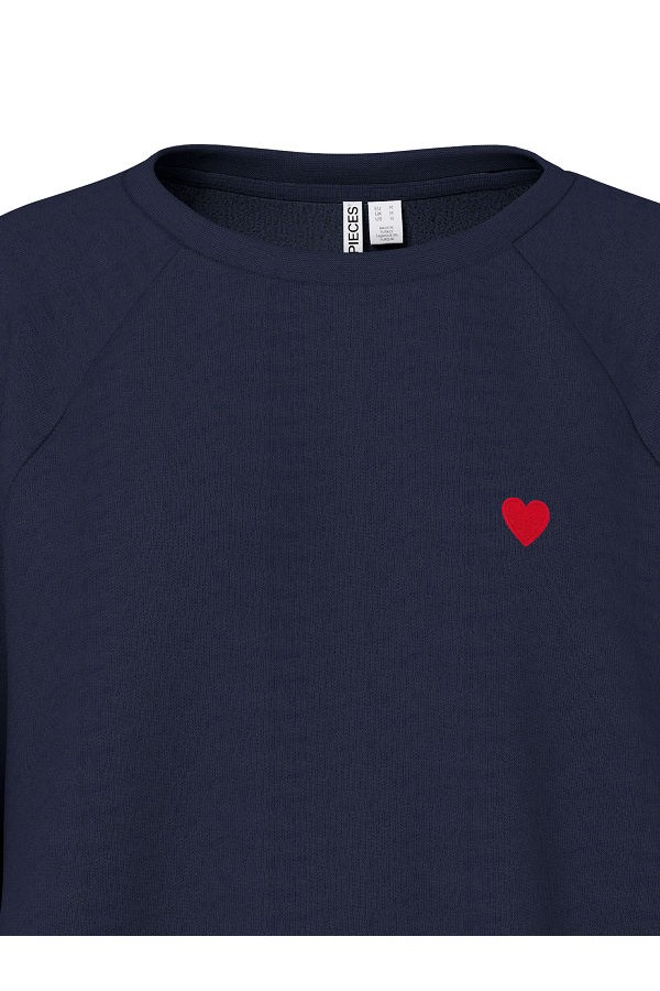 PCGRETA LSEMB UB SWEAT NOOS - ΜΠΛΕ