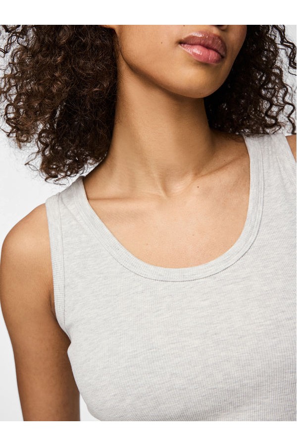 PCMAY TANK TOP JRS NOOS BC - ΓΚΡΙ