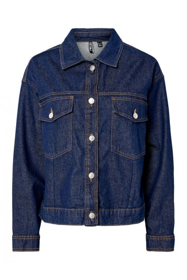 PCELMA DENIM JACKET NOOS BC - ΜΠΛΕ
