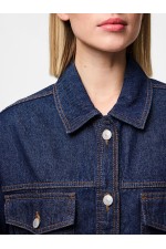 PCELMA DENIM JACKET NOOS BC - ΜΠΛΕ