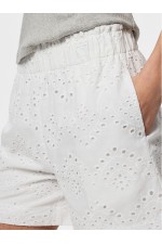 PCVILDE MW SHORTS WVN NOOS - ΛΕΥΚΟ