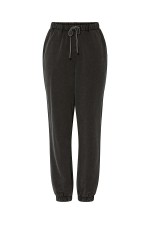 PCCHILLI HW WASHED SWEAT PANTS NOOS BC - ΜΑΥΡΟ