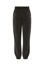 PCCHILLI HW WASHED SWEAT PANTS NOOS BC - ΜΑΥΡΟ