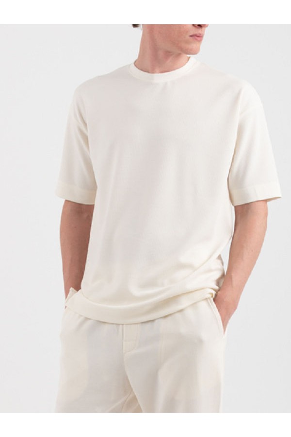 T-SHIRT VITTORIO - ΜΠΕΖ
