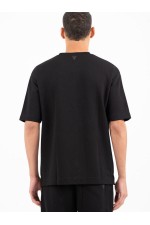 T-SHIRT VITTORIO - ΜΑΥΡΟ