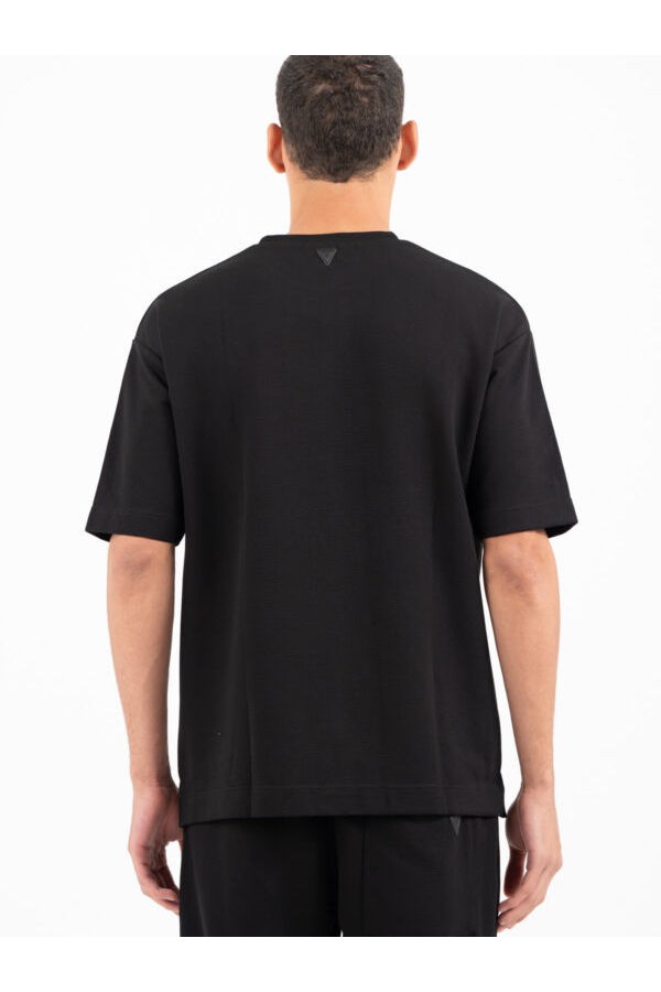 T-SHIRT VITTORIO - ΜΑΥΡΟ