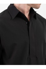 VITTORIO OVERSHIRT - ΜΑΥΡΟ