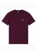 TJM REG BADGE TEE EXT - ΜΠΟΡΝΤΩ