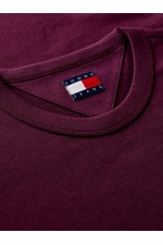 TJM REG BADGE TEE EXT - ΜΠΟΡΝΤΩ