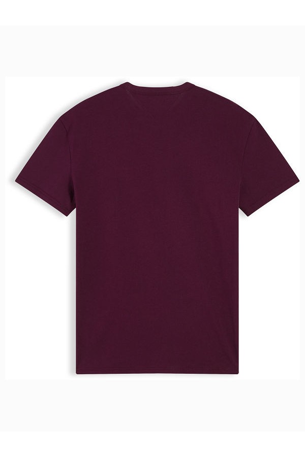 TJM REG BADGE TEE EXT - ΜΠΟΡΝΤΩ