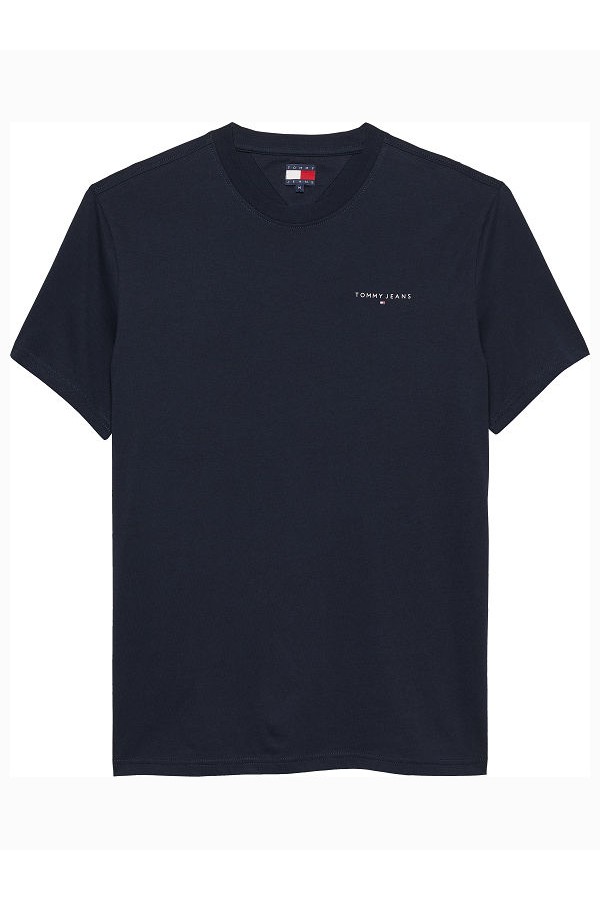 TJM SLIM LINEAR CHEST TEE EXT - ΜΠΛΕ