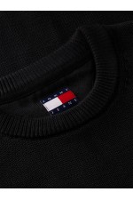 TJM SLIM ESS SWEATER EXT - ΜΑΥΡΟ