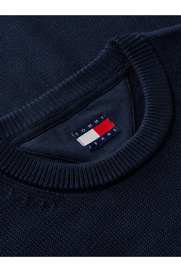 TJM SLIM ESS SWEATER EXT - ΜΠΛΕ
