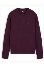 TJM SLIM ESS SWEATER EXT - ΜΠΟΡΝΤΩ