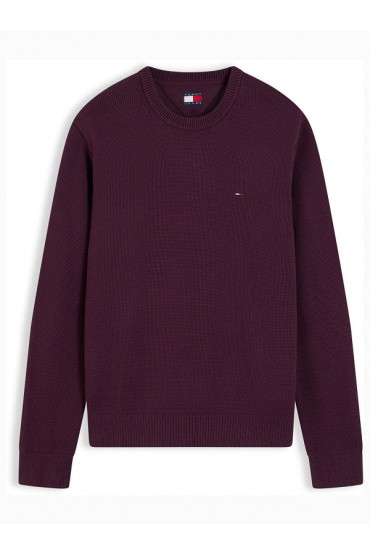 TJM SLIM ESS SWEATER EXT - ΜΠΟΡΝΤΩ