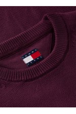 TJM SLIM ESS SWEATER EXT - ΜΠΟΡΝΤΩ