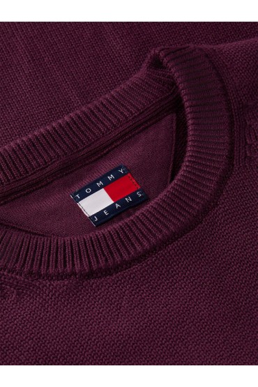 TJM SLIM ESS SWEATER EXT - ΜΠΟΡΝΤΩ