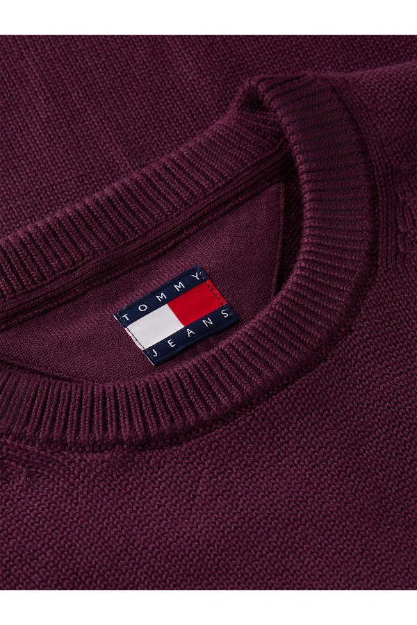 TJM SLIM ESS SWEATER EXT - ΜΠΟΡΝΤΩ