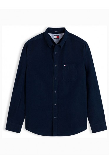 TJM REG BABY CORDUROY SHIRT EXT - ΜΠΛΕ