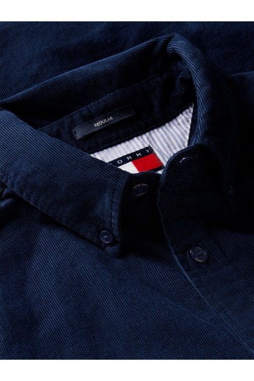 TJM REG BABY CORDUROY SHIRT EXT - ΜΠΛΕ