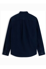 TJM REG BABY CORDUROY SHIRT EXT - ΜΠΛΕ