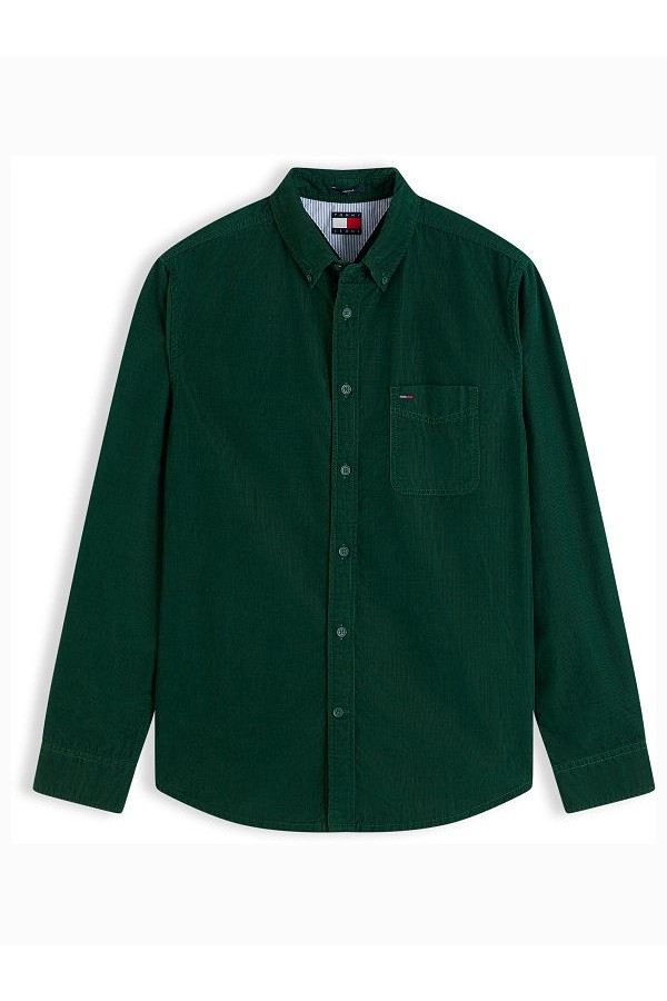 TJM REG BABY CORDUROY SHIRT EXT - ΠΡΑΣΙΝΟ