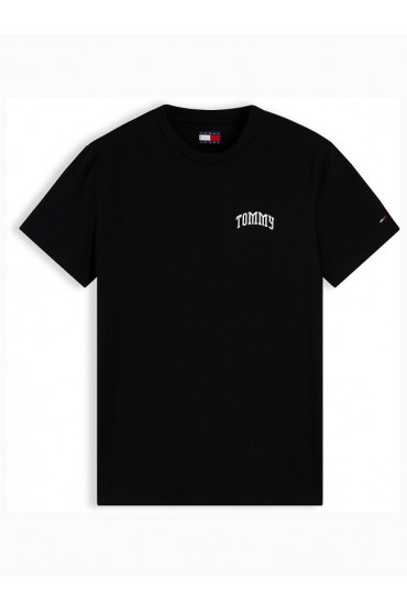 TJM SLIM TOMMY TEE EXT - ΜΑΥΡΟ