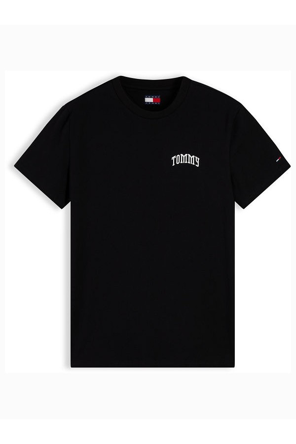 TJM SLIM TOMMY TEE EXT - ΜΑΥΡΟ