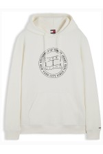TJM REG CREST HOODIE - ΛΕΥΚΟ