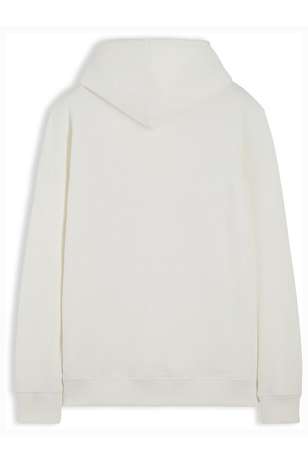 TJM REG CREST HOODIE - ΛΕΥΚΟ