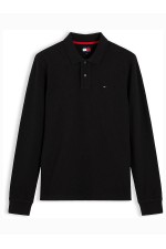 TJM REG ESS POLO LS - ΜΑΥΡΟ