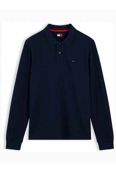 TJM REG ESS POLO LS - ΜΠΛΕ