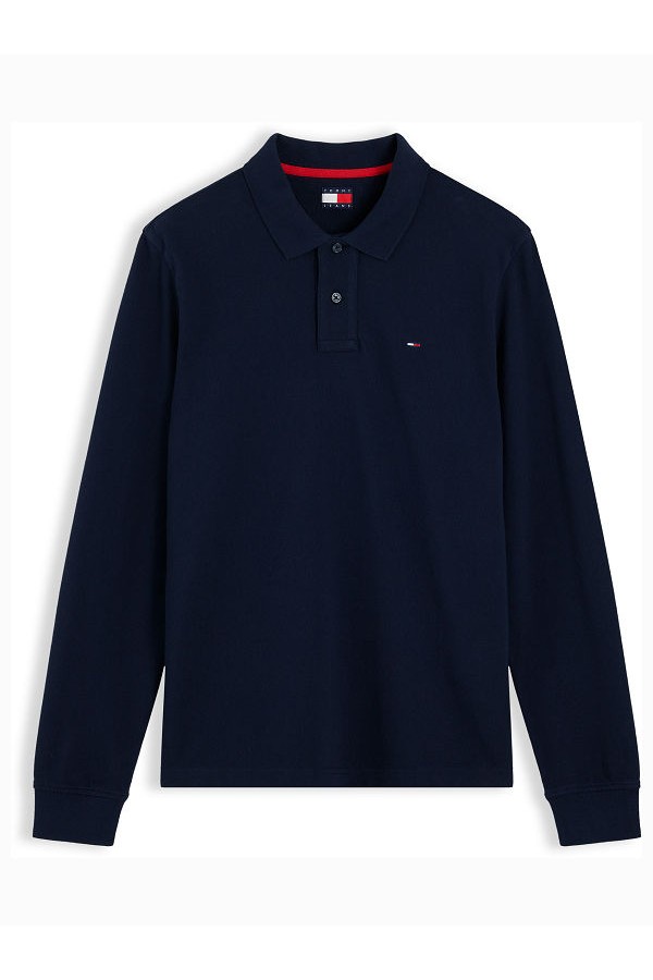 TJM REG ESS POLO LS - ΜΠΛΕ