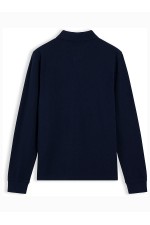 TJM REG ESS POLO LS - ΜΠΛΕ