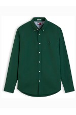 TJM REG OXFORD SHIRT EXT - ΠΡΑΣΙΝΟ