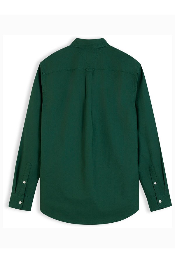 TJM REG OXFORD SHIRT EXT - ΠΡΑΣΙΝΟ